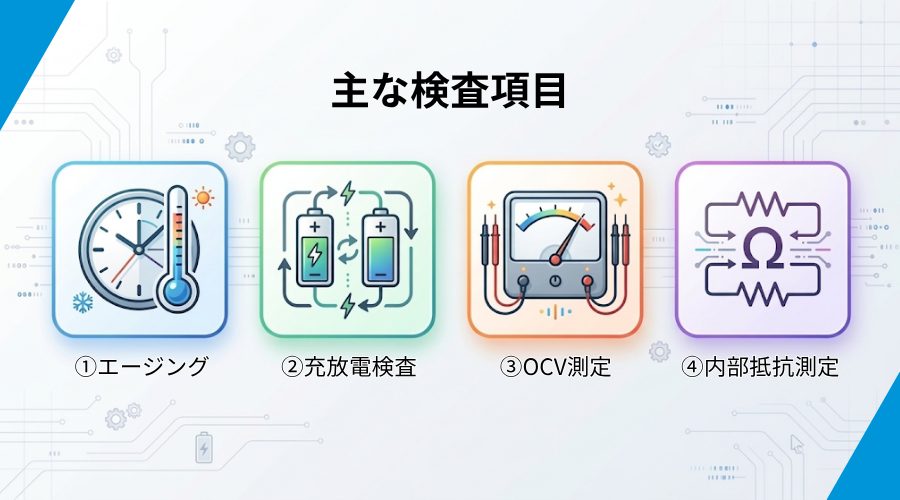 リチウムイオン電池 内部抵抗測定 検査機